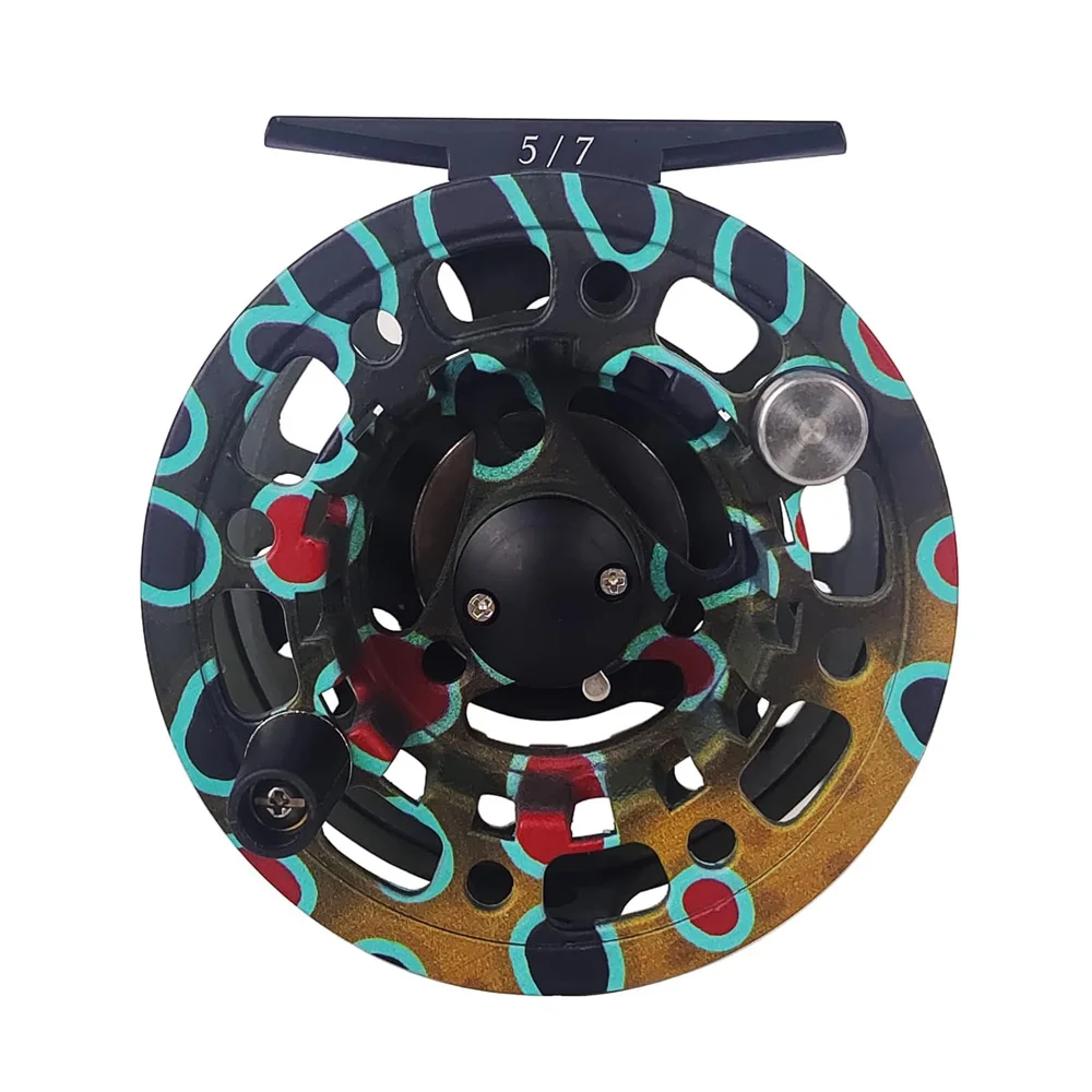 Customize super larger abor alum fly fishing reel with 3/5 5/7 7/9 sizes (B02)