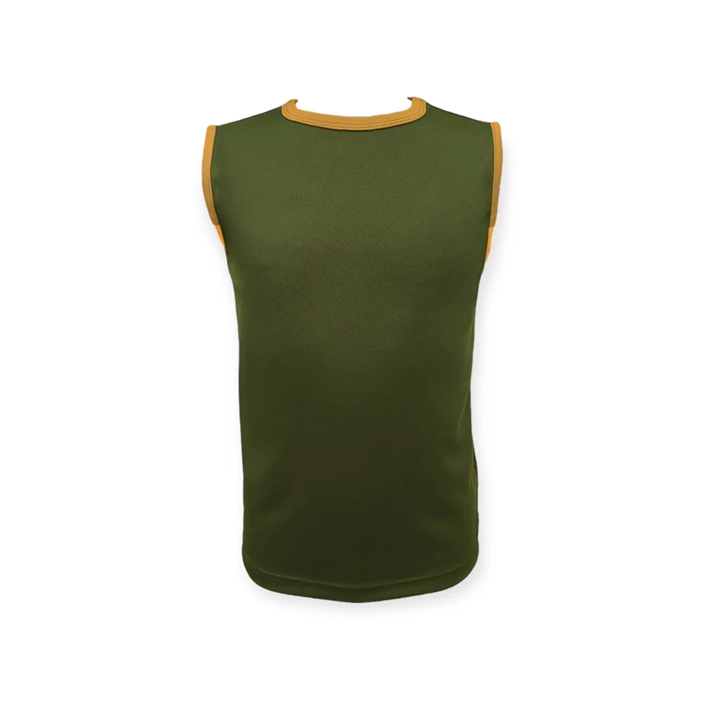 Hot Selling O-Neck Interlock Muscle Sporty Tank Top Mesh Tank Tops With Shoulder Detail