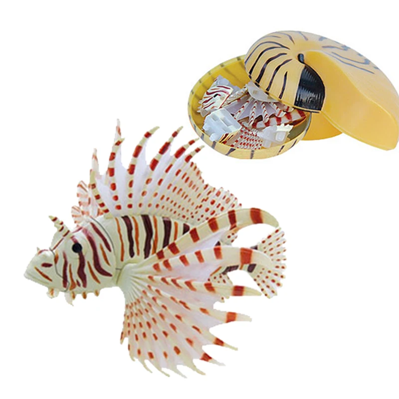 Fashion Non-Toxic Educational Ukenn Toys 3D Coral Fish Puzzles GIft Toys For Kids Children