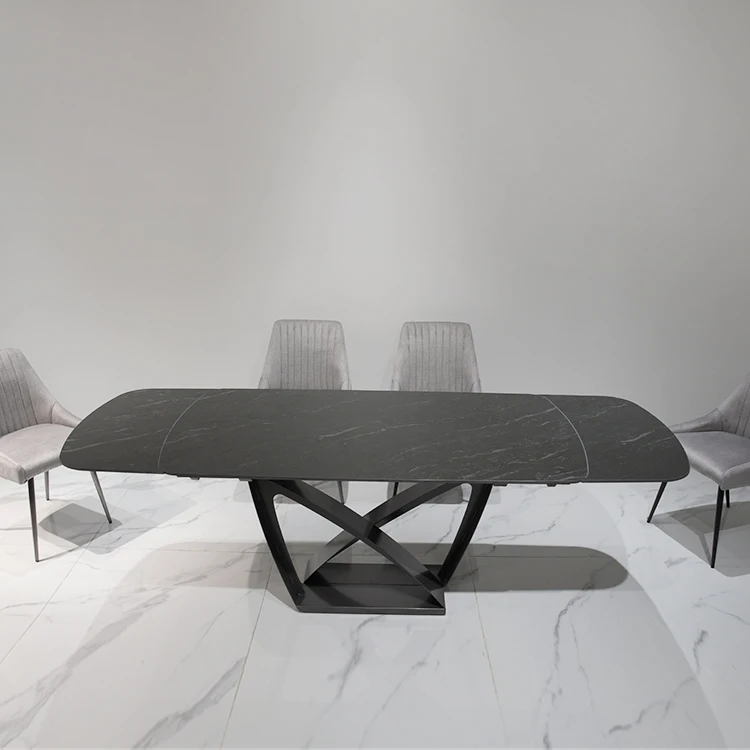 Wholesale High Quality Living Room Extendable Dining Table Modern Extending Table