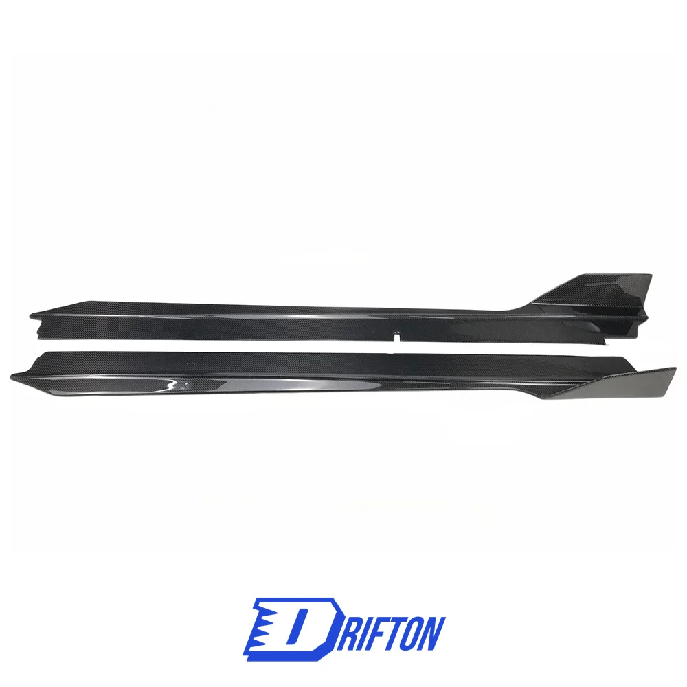 Vorstein Style Dry Carbon Fiber Side Skirt For Lamborghini Huracan LP610-4 LP580 Body Kit