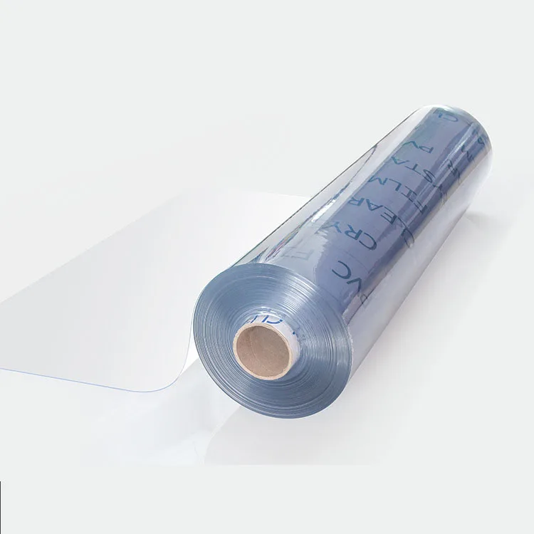 Sufficient production capacity 700 micron pvc film pvc plastic film transparent sheet for raincoat