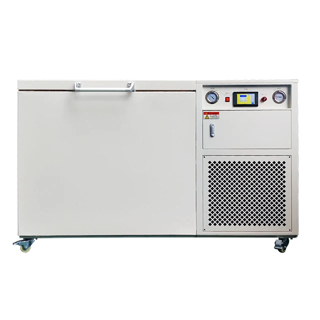 80 vaccine storage Laboratory freezer -150C  Biomedical Cryo chest Freezer 258L Medical Cryogenic freezers