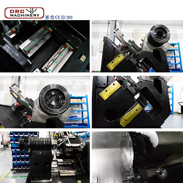  HT2 высокой точности характеризующийся высокопрочными конструкциями CNC токарный станок двойной шпиндель 5-Axis с 16-станция механическим приводом