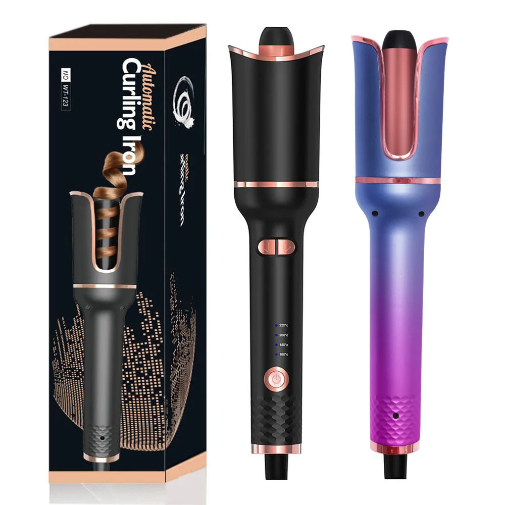 High Performance Pro Ceramic hair curl rollers Automatic Hair Curler Irons Magic 4 Gears Adjustable Temperature hair Curling