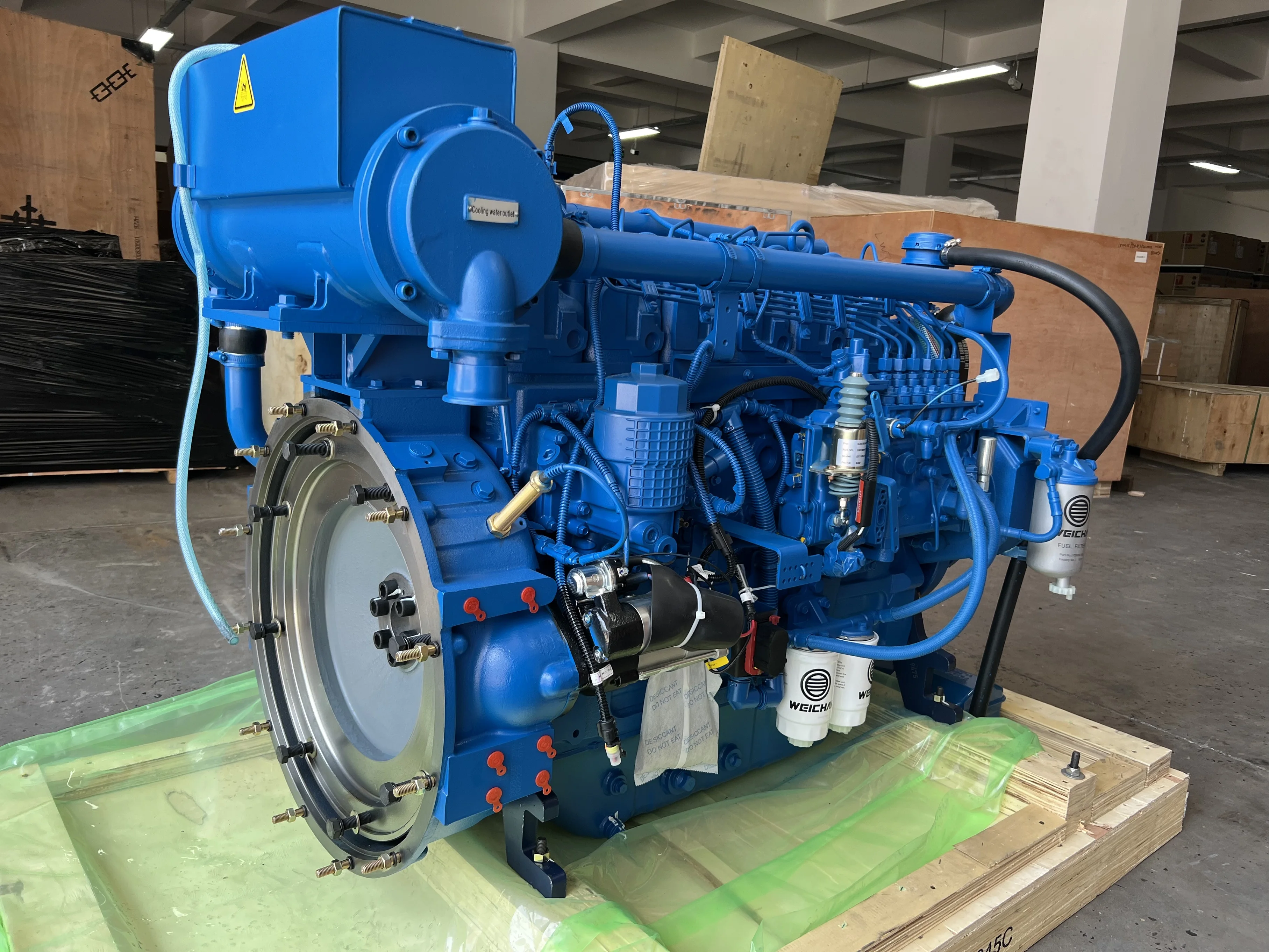 4 stroke in-lin 6 Cylinders turbocharged 168kw 2230rpm marine engine diesel boat engine WP6C250-23