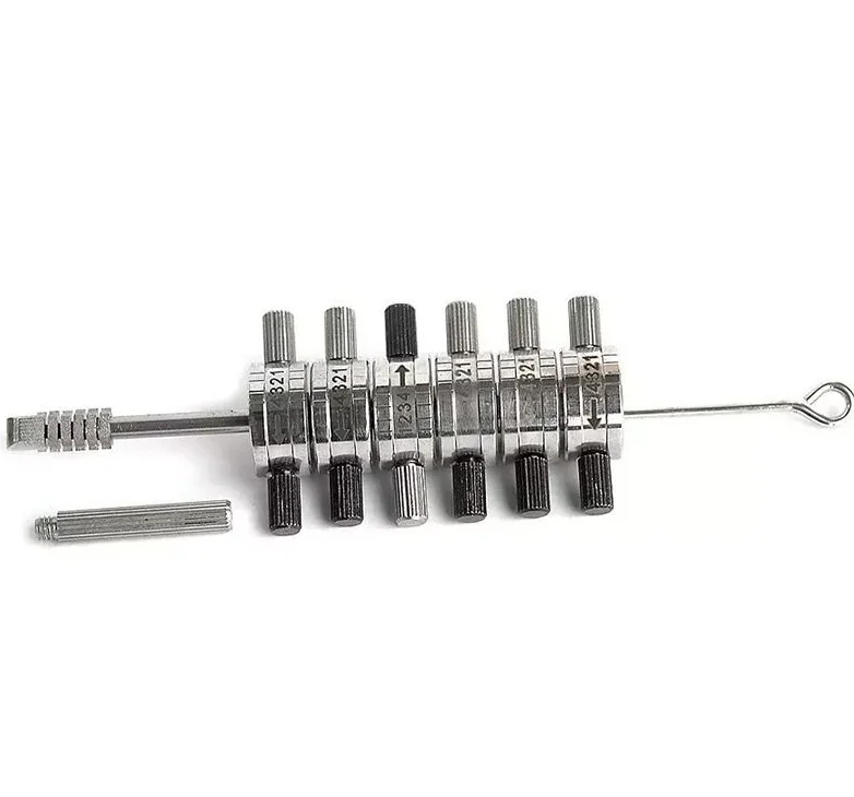 Locksmith Tools Set HUK FO21 Premium Tibbe 6 /8 Cut for Ford Jaguar Car Lock