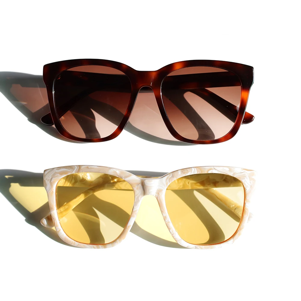 Benyi 2025 New Fashion Sun Glasses Designer Polarized Shades Sunglasses Luxury Eyeglasses Custom Logo Uv400 Acetate Sunglasses