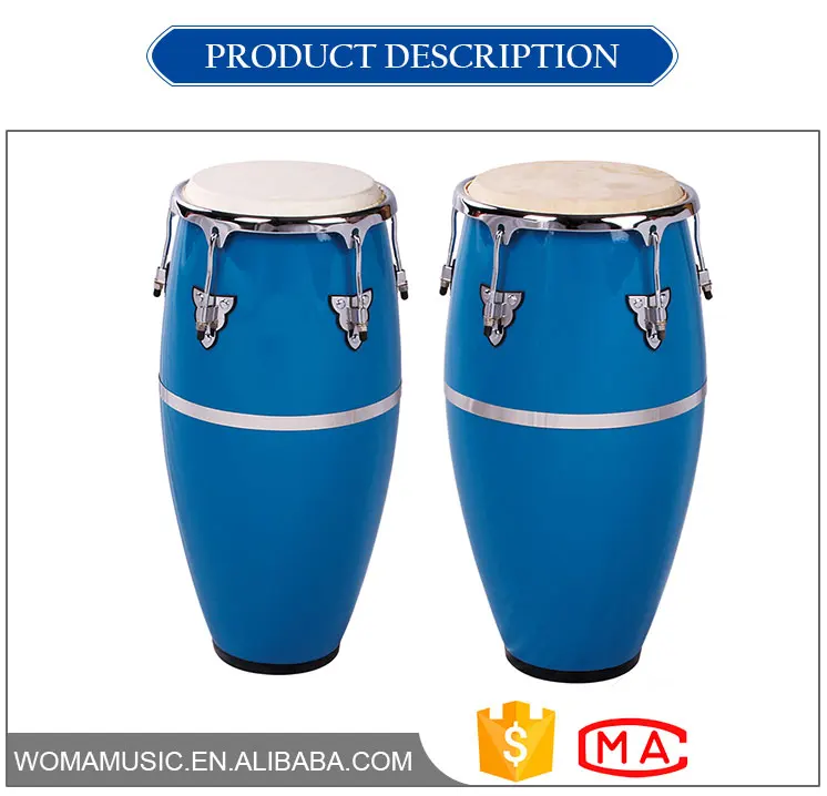 2023 Hot Selling Factory Wholesale Popular Percussion Musical Instrument Wood Conga Drum