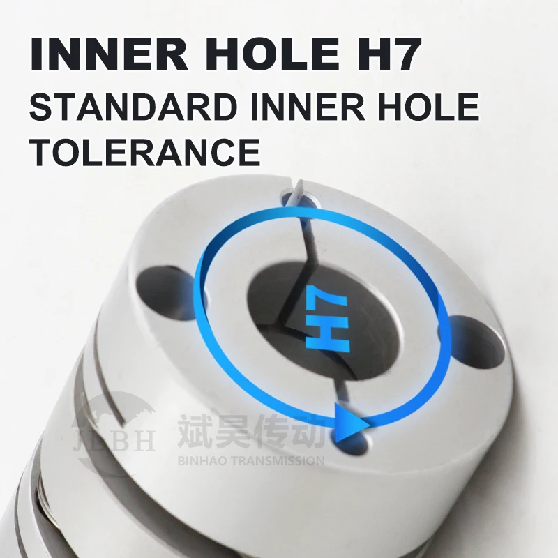 Rotex Aluminum Alloy Plum Shaft Couplings Clamping type Spider Jaw For CNC Servo Motor Miniature Ball Screw print