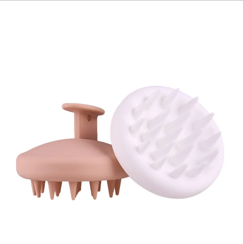 
Factory supply Manufacturer Amazon hot sell shampoo brush Clean scalp Bath comb silicone shampoo brush 
