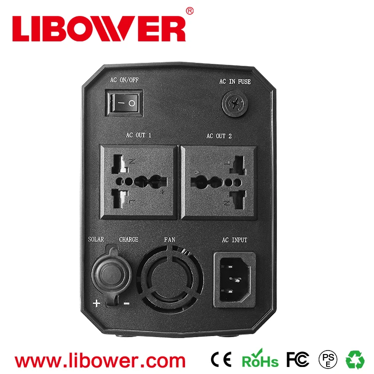 Online UPS Power Supply 110v 220v On-line AC/DC mini Portable UPS pure sine wave 1500W 12V to 110V/220V Inverter