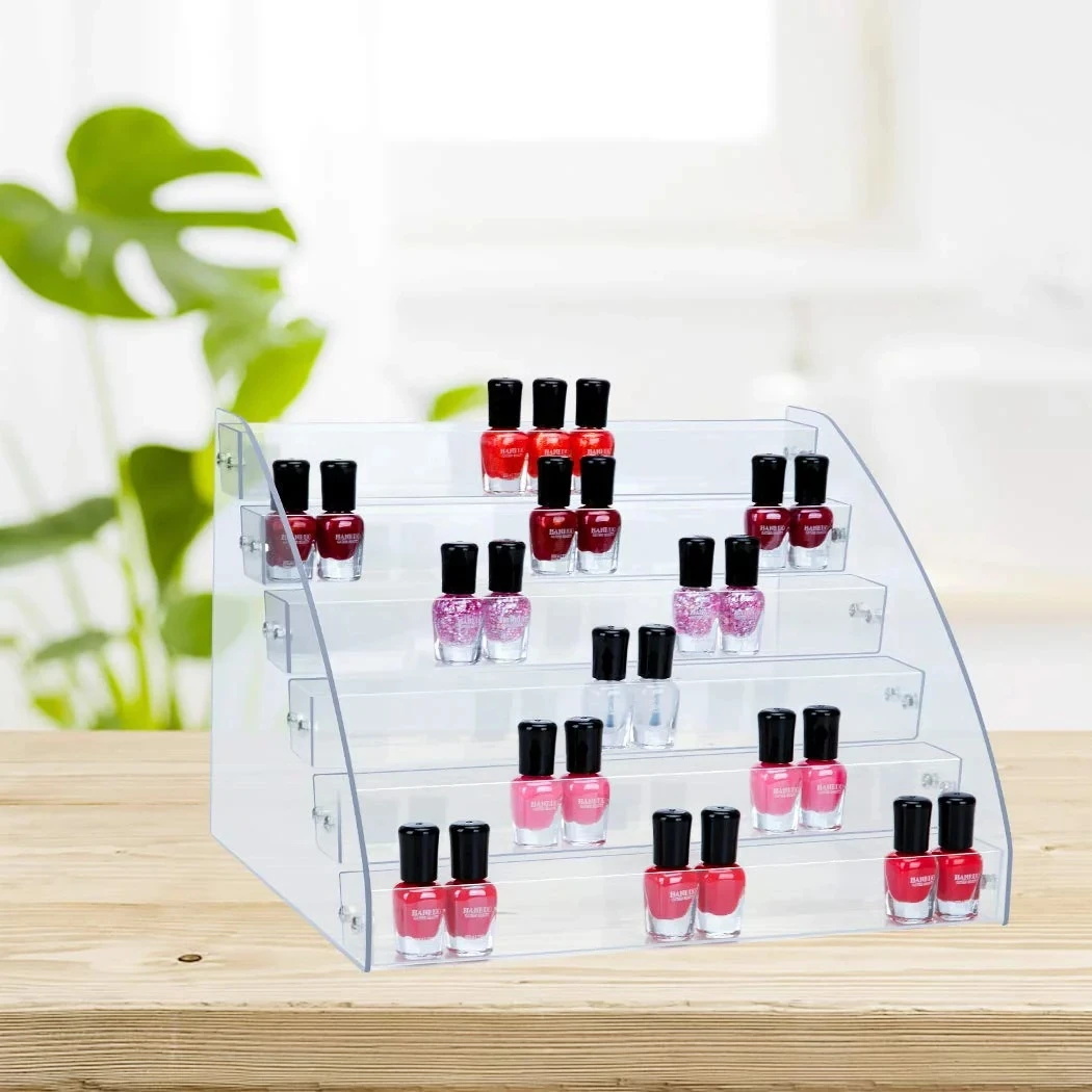 Acrylic Nail Polish Organize 72 Bottles of 6 Layers Nail oil Display Rack Storage Holder