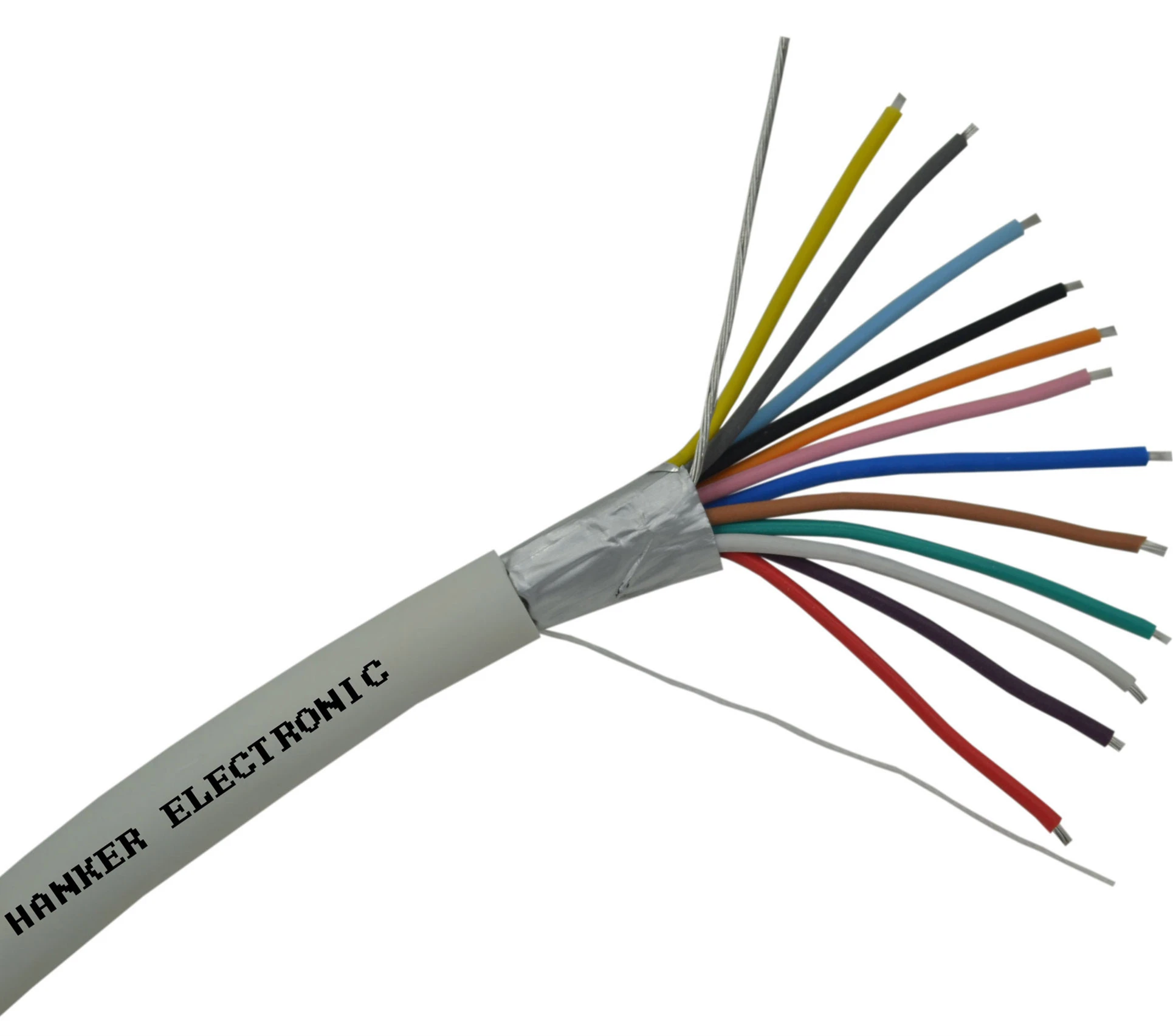 Multi Core Foil Screened RS232 Signal Control Cable Alarm Cable Automation Industrial Communication Data Special Bulk Cable