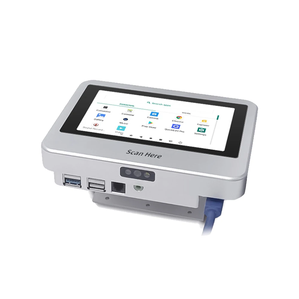 1D/2D/QR-код сканер киоск маленький Android POS самообслуживание цена чекер для супермаркета ER200