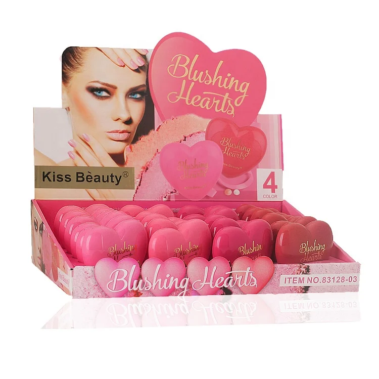 
high quality 4 colors new blusher makeup palette private label 