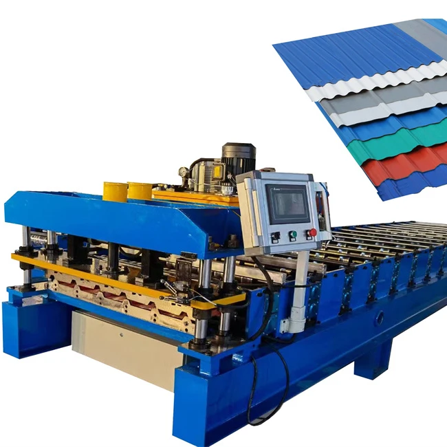 OEM & ODM Factory Trapezoid Profile Roll Forming Line For Sale