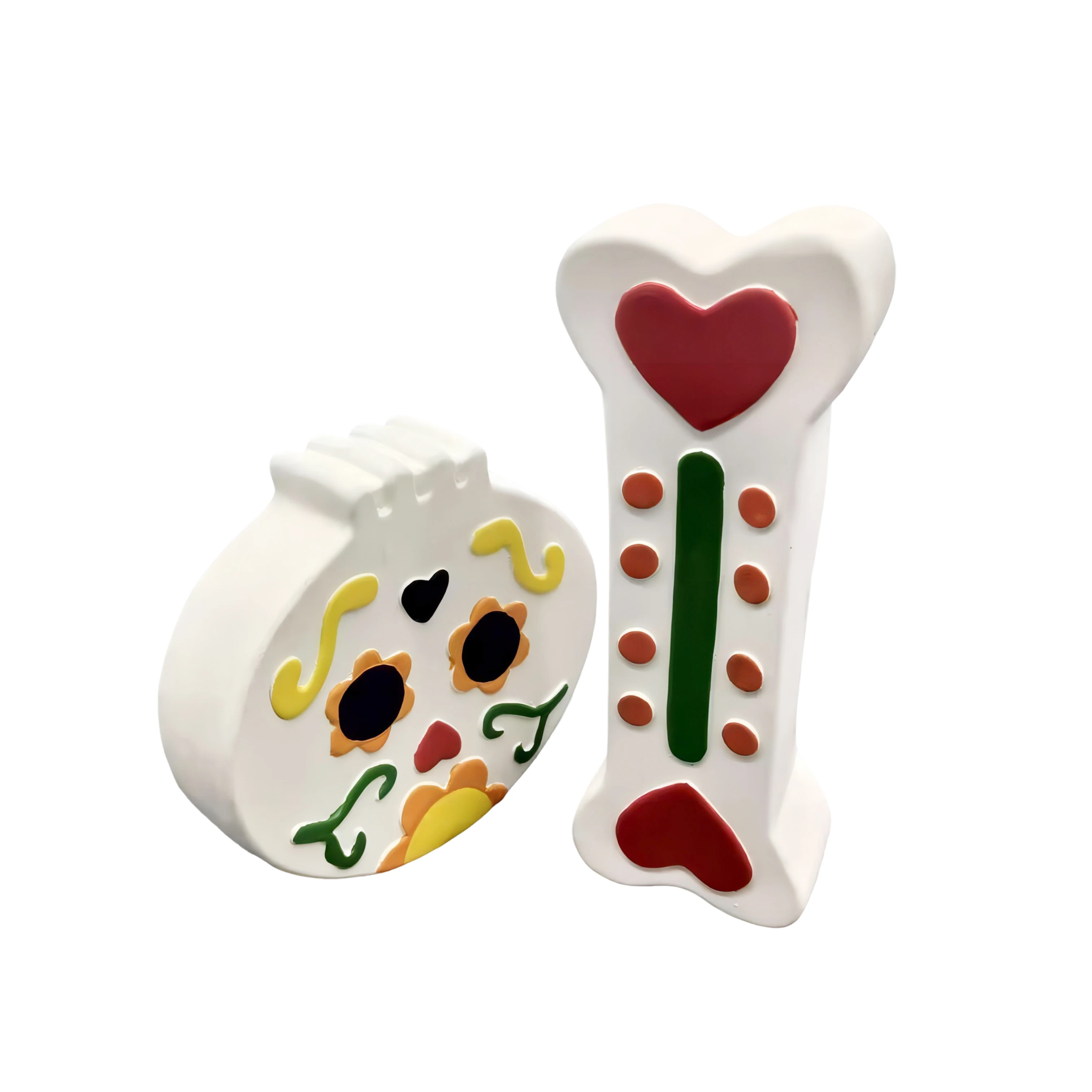 latex skull bone latex dog squeaky toys rubber soft dog toys