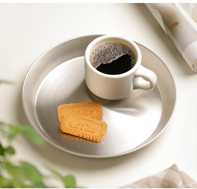 SHIMOYAMA 1 Set Mesh Drain Pan Korean-style Barbecue Pan Fried Food Serving Tray Crisper Tray Air Fry Crisper Basket Plate