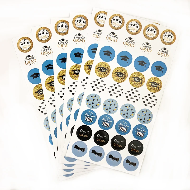 Небольшие подарки для гостей вечеринки этикетки наклейка этикетки пользовательского класса выпускного вечере наклейки 2021