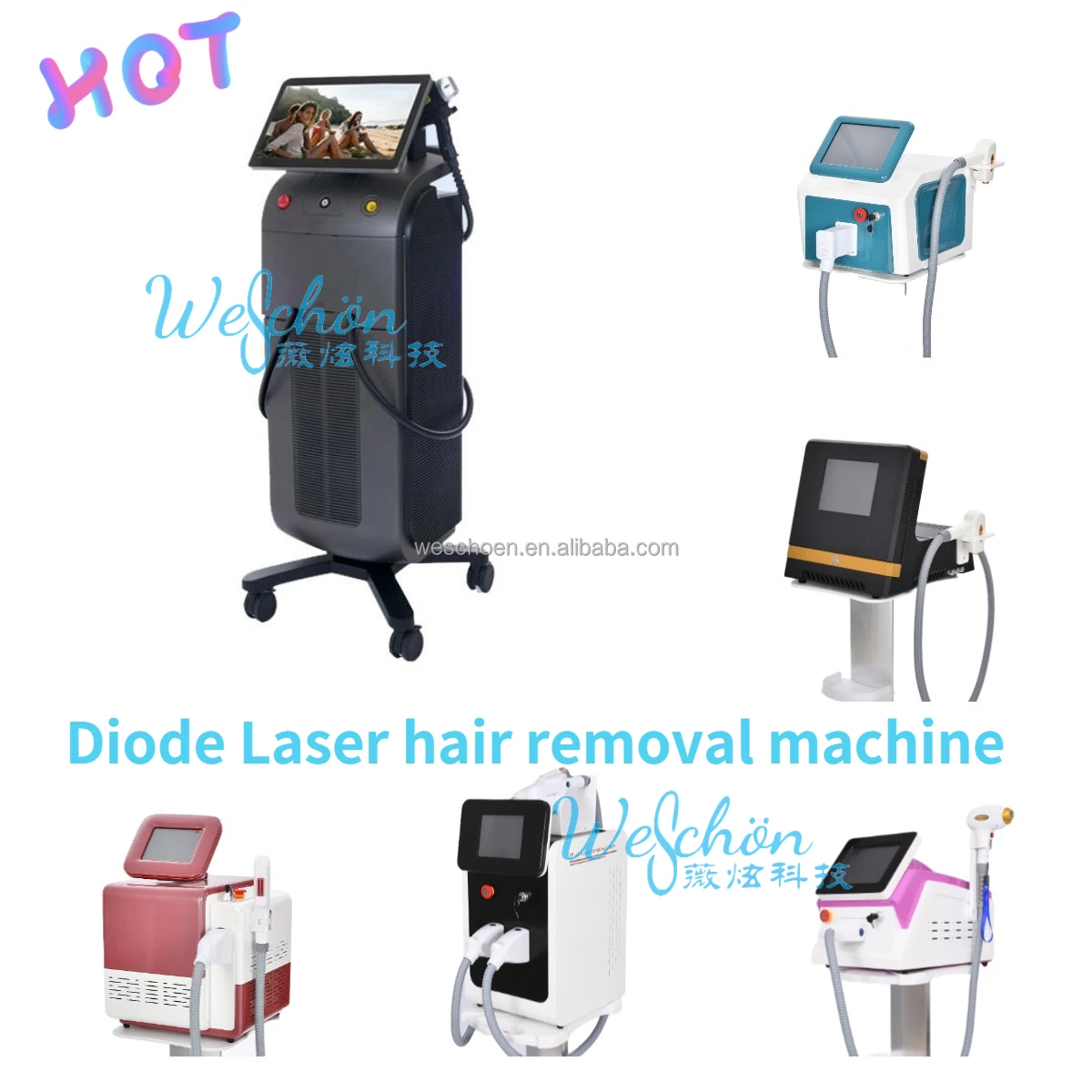 Factory Supply DPL Laser hair remover hair cut machine IPL skin rejuvenation machine