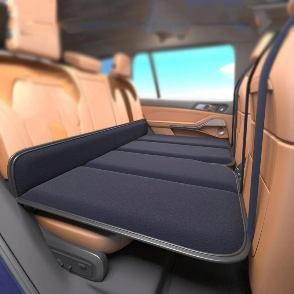Back Seat Folding Mattress Rear Sleeping Pad Non-Inflatable Hard Board Car Travel Bed