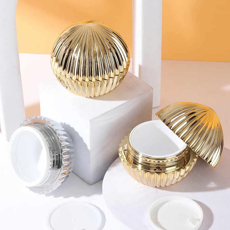 M705 20G 30g 50g Face cream ointment jar custom design skin care cosmetic empty boxes bottles plastic Premium packaging