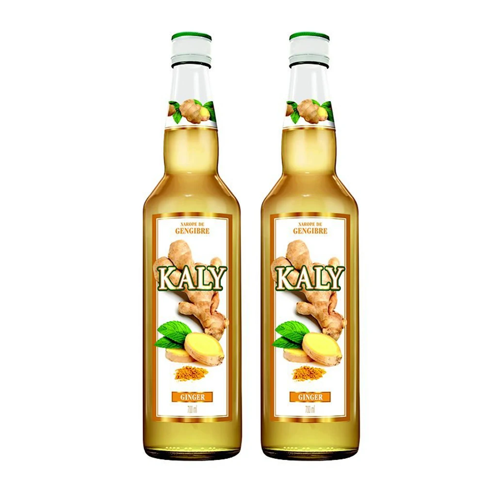 Brazilian Natural Ginger Beverage Flavored Concentrated Syrup For Sale