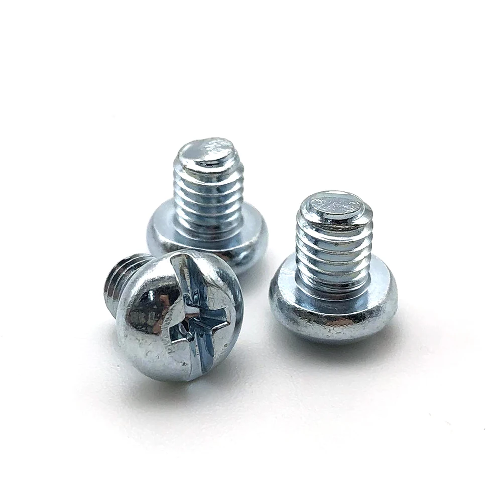 High quality ISO7045 DIN7985 M2 M2.5 M3 M4 M5 M6 cross recessed pan head machine screw