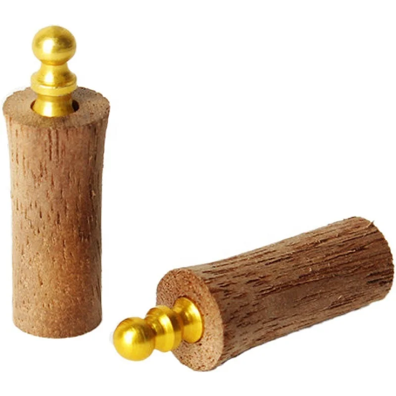 Wholesale Ebony Wood 9mm To 3mm Converter Smoking Pipe Filter Metal Tobacco Pipe Filter