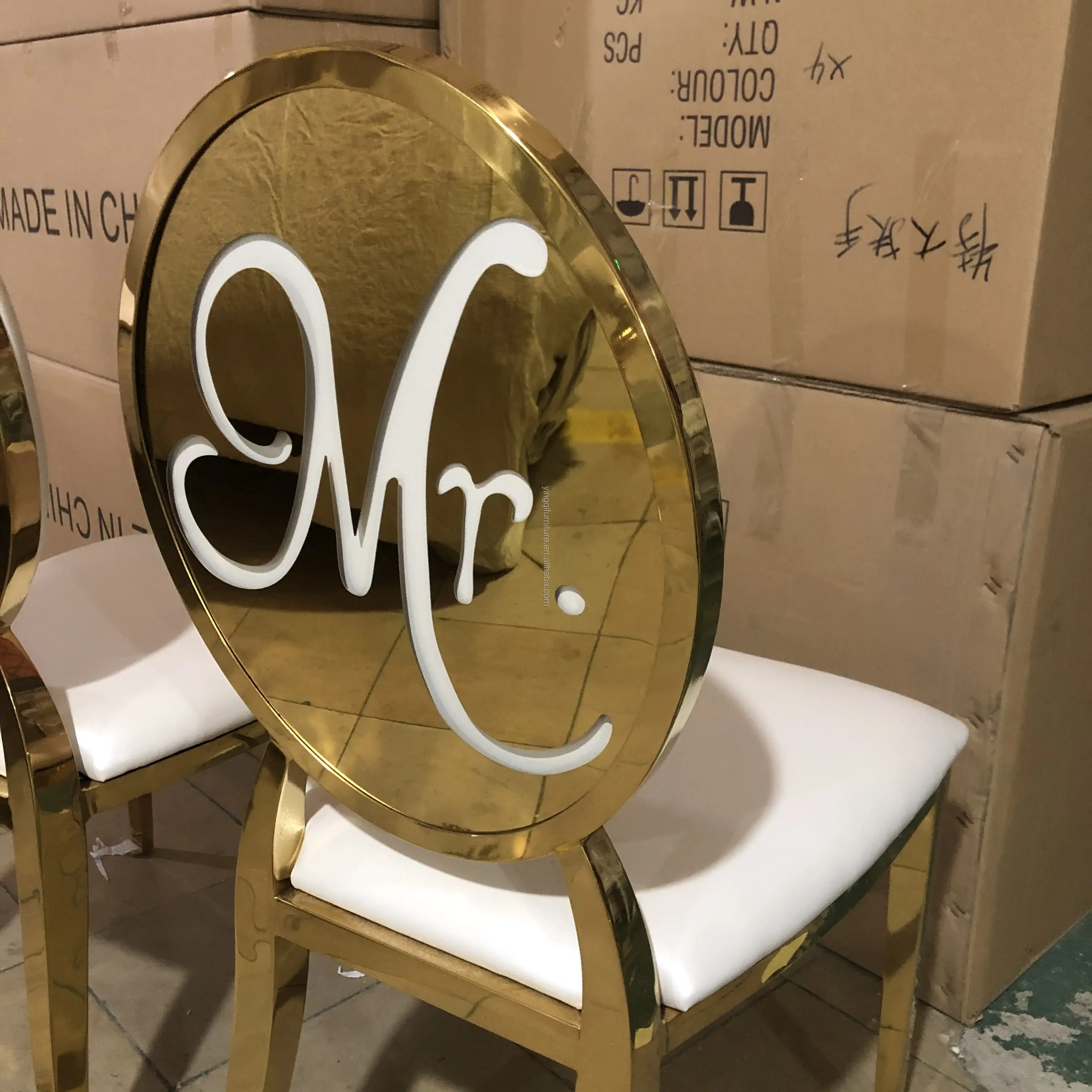 Wedding Mr & Mrs Chairs for Sale