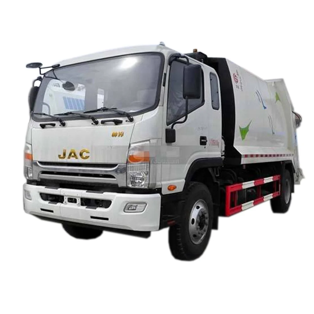 
Popular JAC Mini Garbage Truck Compactor Truck for Sale 