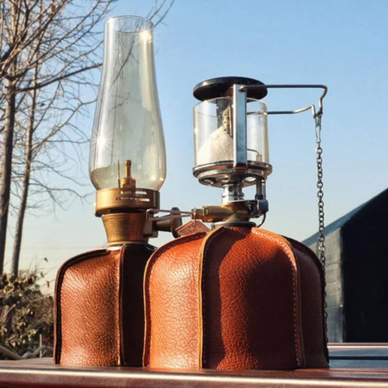 Заводская кожаная крышка для газового бака на заказ, крышка для наружного бензобака, крышка для бака для кемпинга