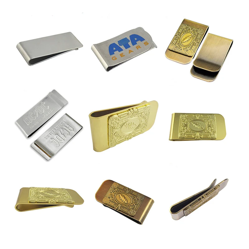  Artigifts оптовая продажа персонализированный Новый магнитный зажим для денег из нержавеющей стали без рисунка металлический заказ с