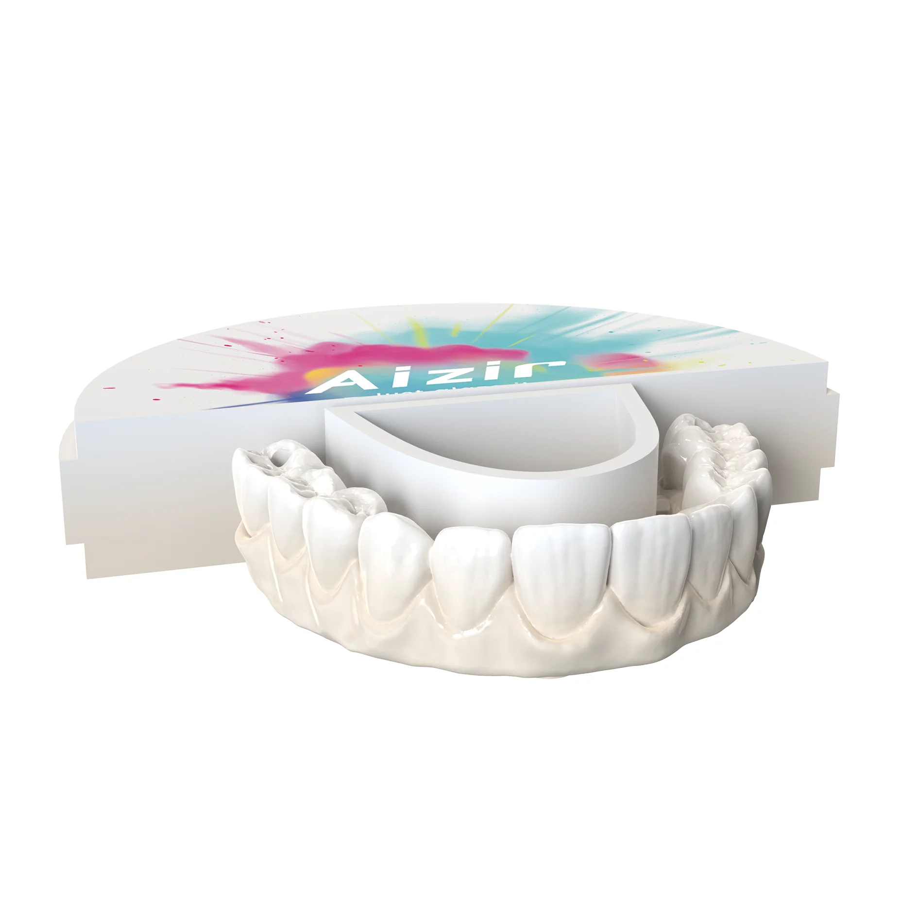 Aidite Aizir Zircon Block 98mm Cad/Cam CE ISO Certificate Dental CAD CAM Price Zirconia Block