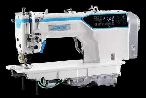 Jack A6F-E-PK Computerized Semi Dry Single Needle Needle Feed Lockstitch with Digital Motors and Puller