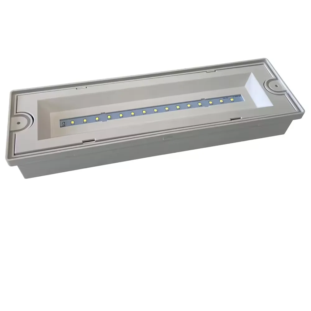 Fire-retardant Wholesale Private Label IP65 Waterproof lithium battery led emergency light with factory price