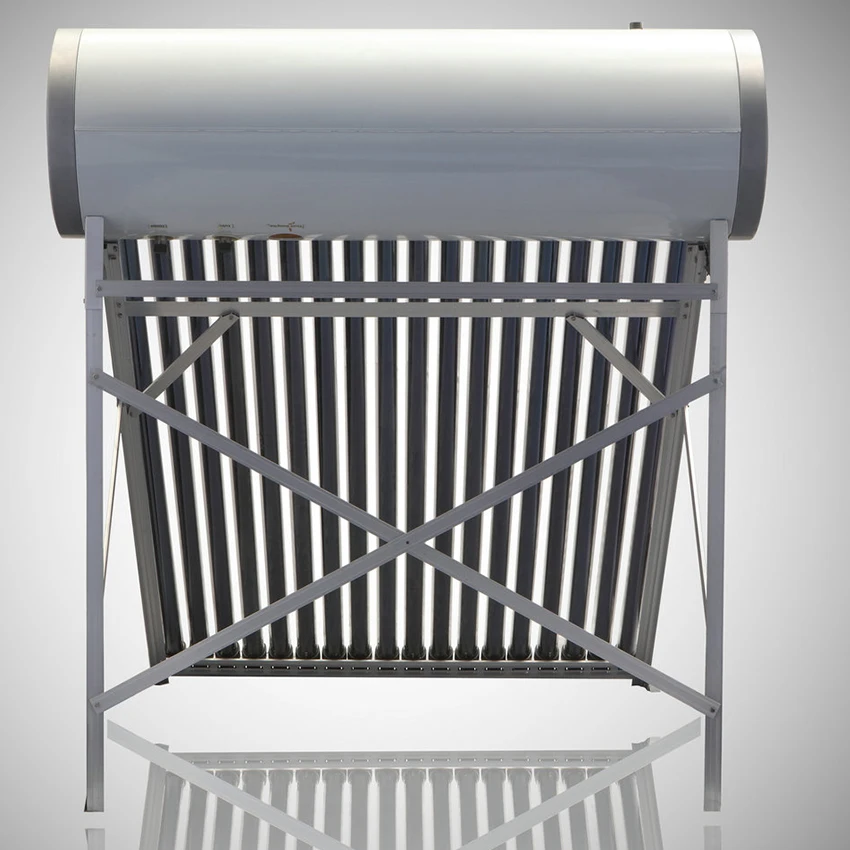 JIADELE solar water heater system 150L-300L compact Heat Pipe calentador de agua Aluminum alloy pressurized solar water heater