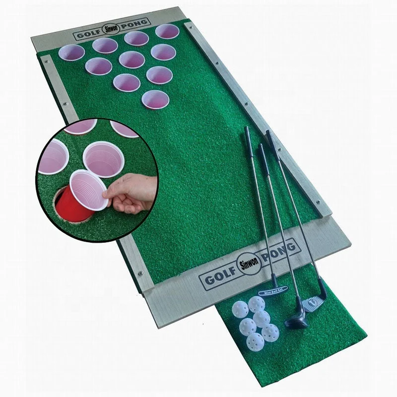 Beer Pong Golf Drinking Game