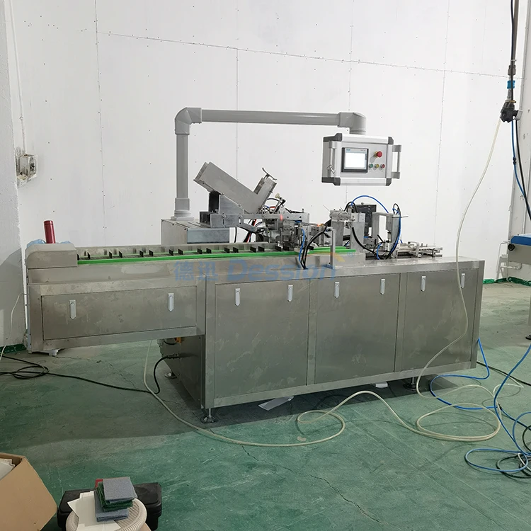 Dession high quality easy using cosmetic eye cream eyebrow pencil cartoning machine