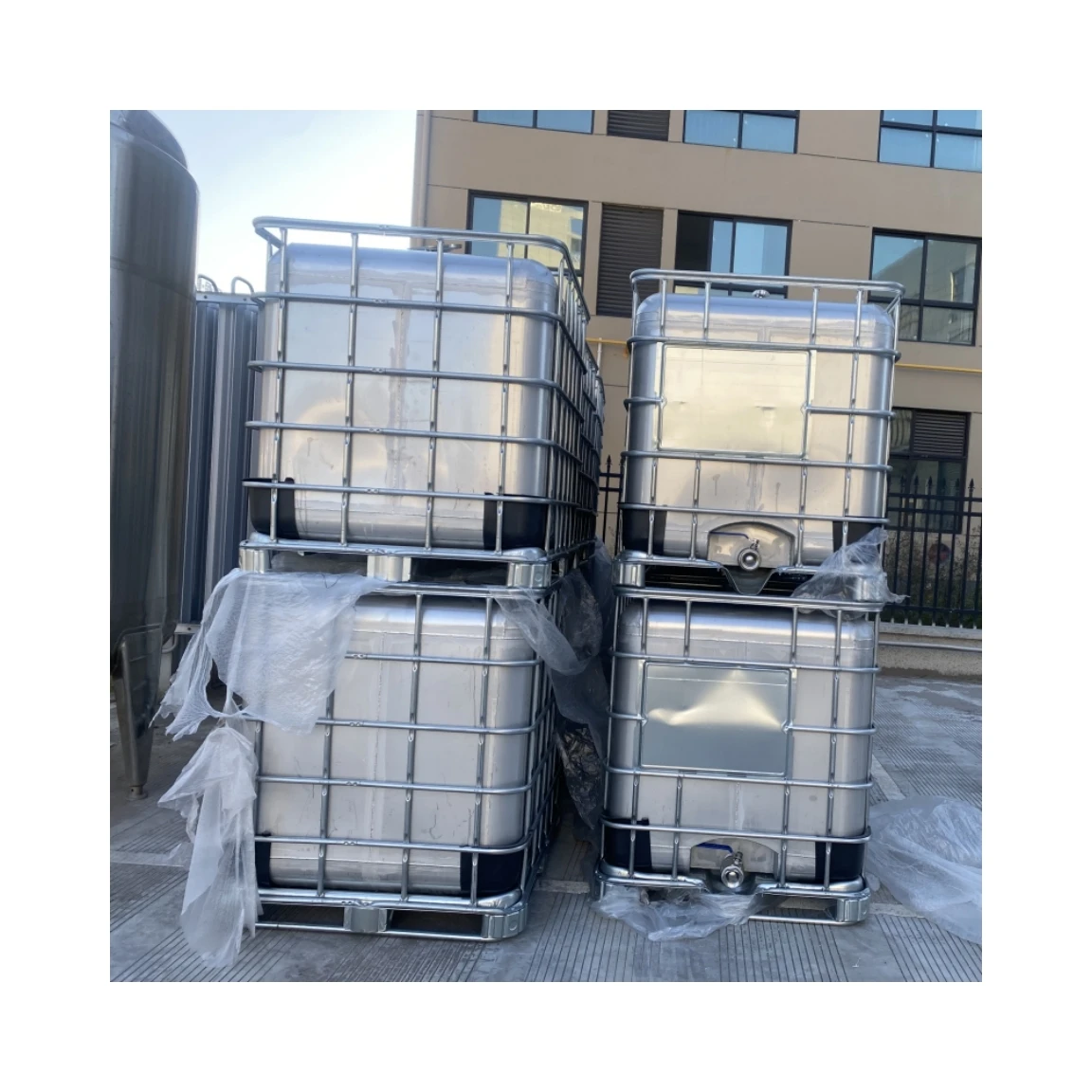 JNBAN chemical Liquid Transportation and storage stainless steel ibc tanks 1500 liter