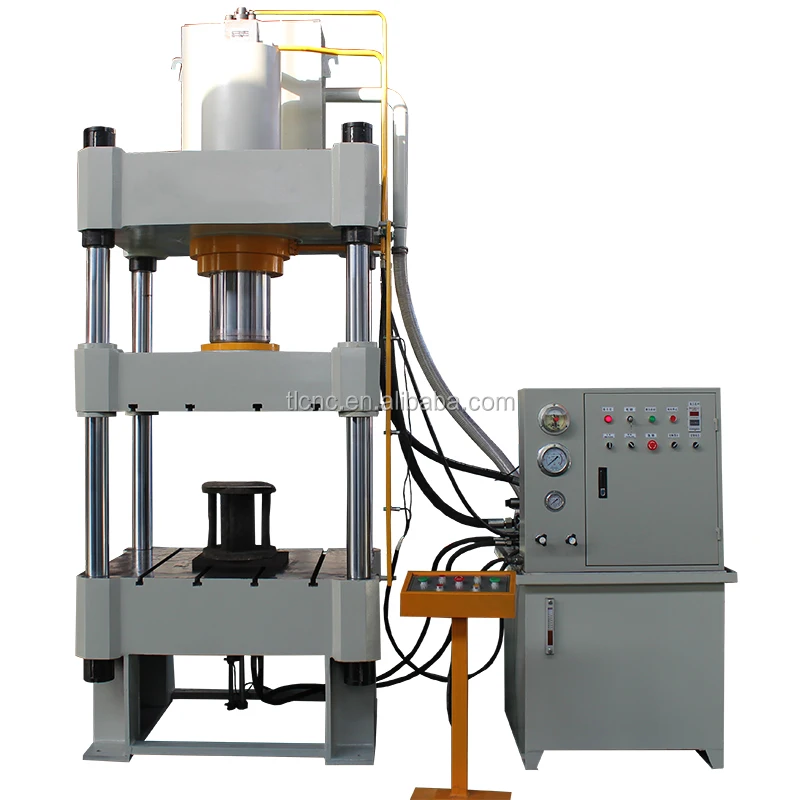 100 tons sheet metal hot press stainless steel tray manufacturing powder molding hydraulic press equipment
