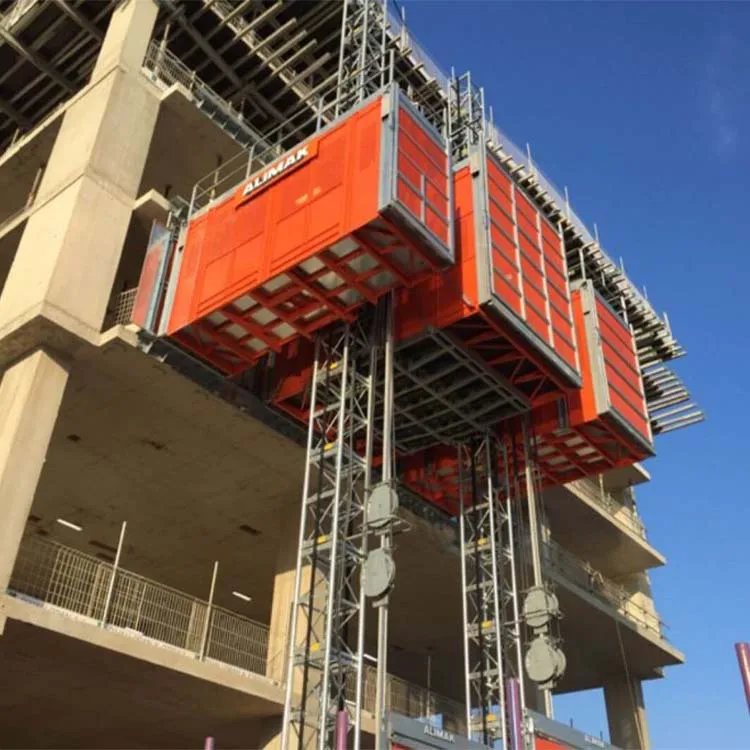 Meet The National Standard Efficient Operation Material Lifts Passenger Used Construction Hoist