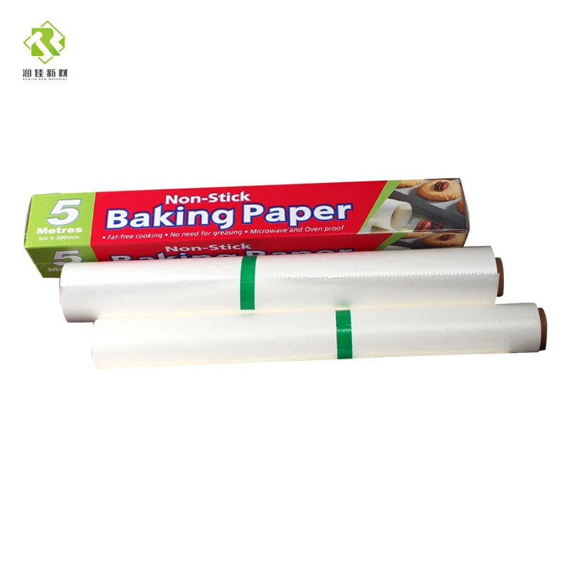 Runjia Safe and hygienic dashed indentation baking 5m/10m/20m oven silicone paper rolls
