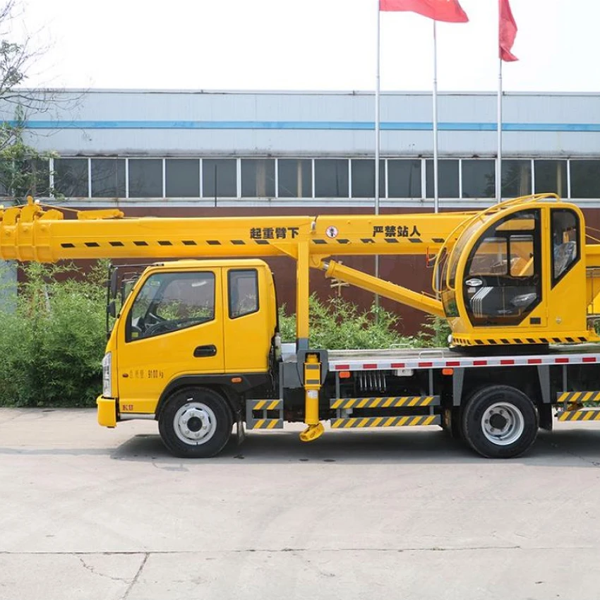 Wolwa truck crane 6 ton Lifting Construction Mobile Crane For Sale