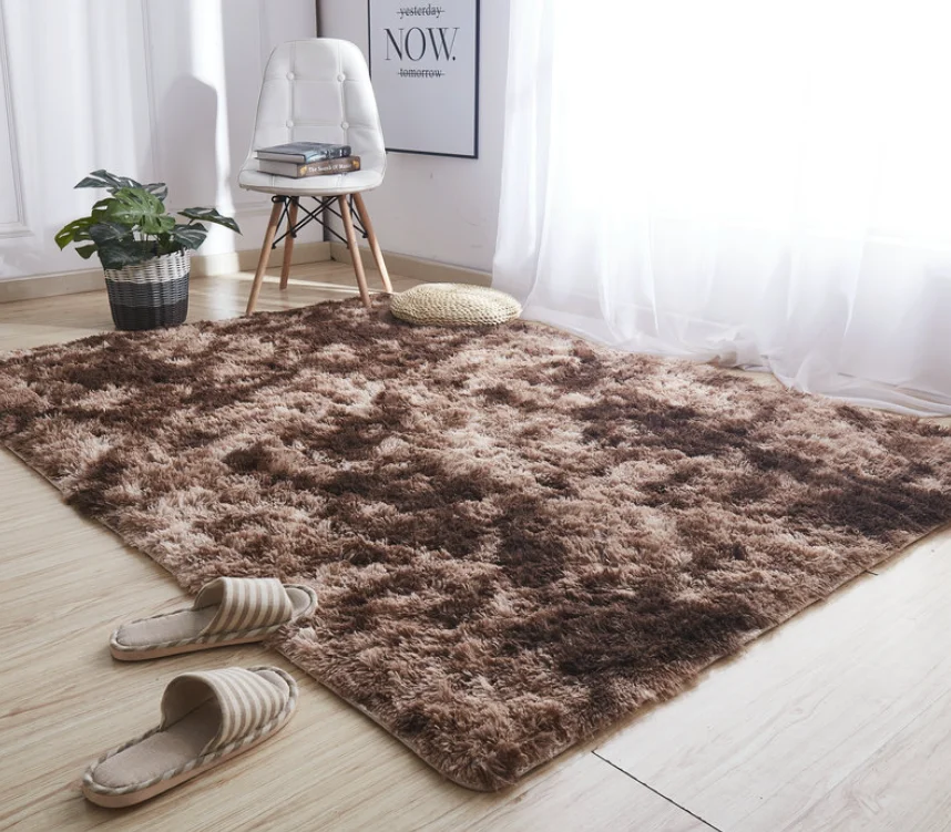 Long Fluffy Modern Design Area Rug Super Soft Floor Soft Touch Carpet Soft Living Room Area Rug