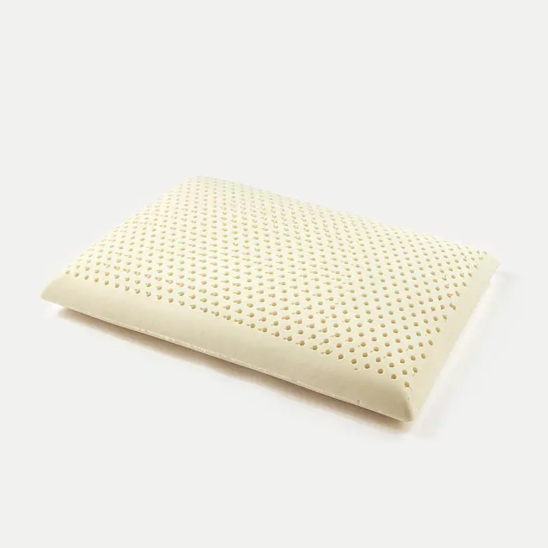 COOLING BEDREAMY Dunlop Latex Pillow 30 Massage Christmas White Neck Massager Square Adults Embroidery Solid Knitted Foam Pillow Memory