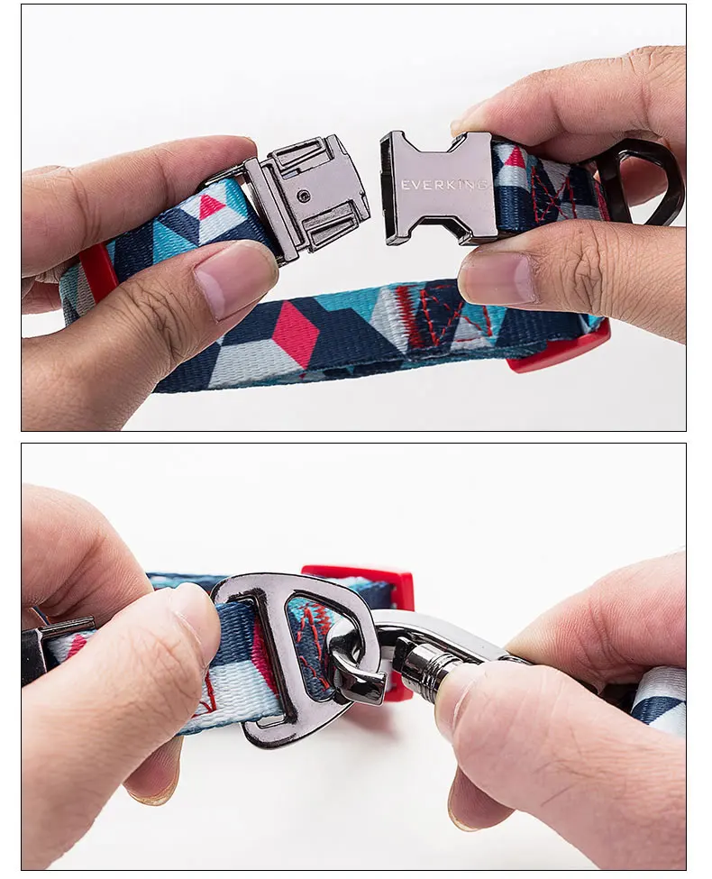 RTS Stock Wholesale Bulk Custom Waterproof Designer Training Collares Para Perros Cat Dog Collar Pet Collars