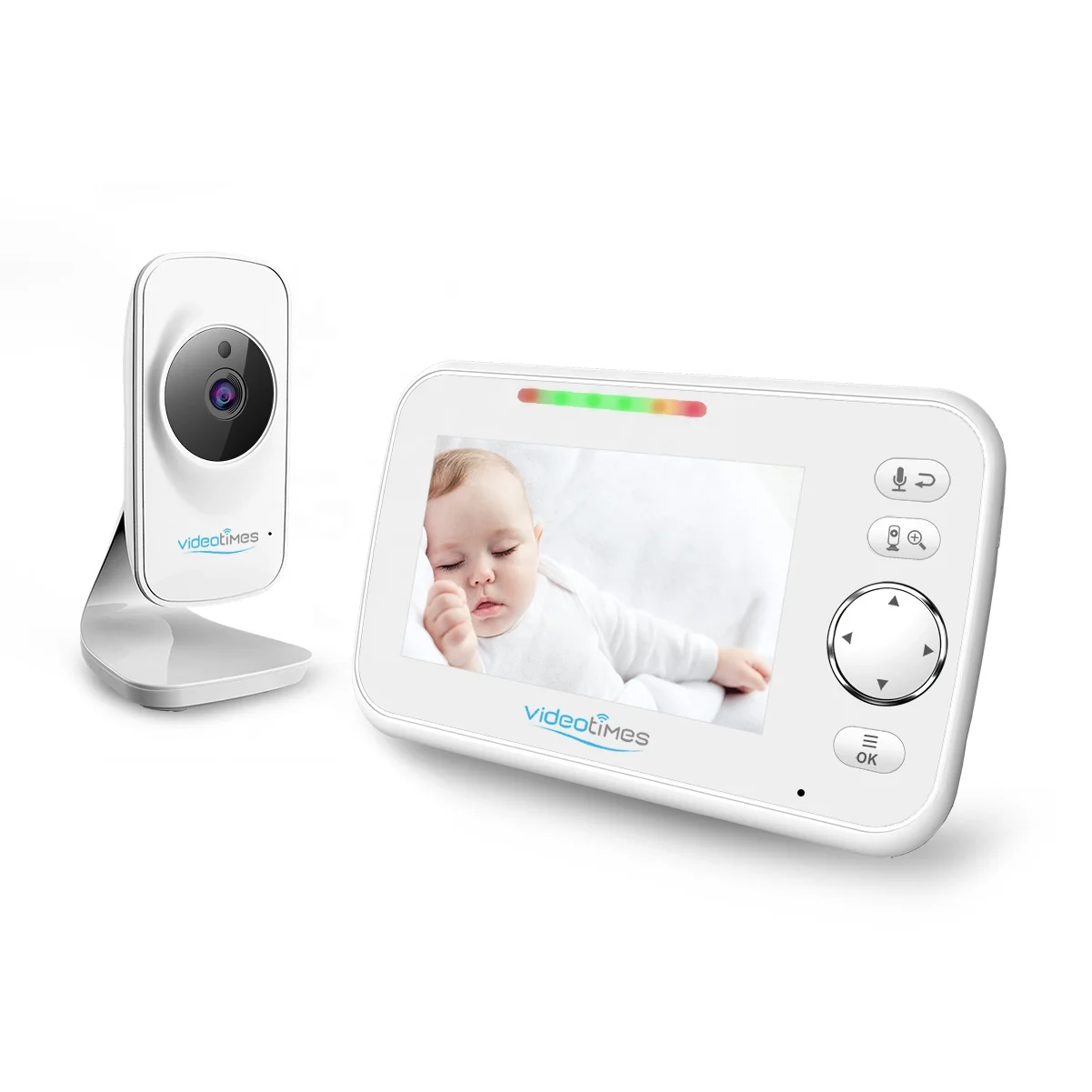 wireless digital video camera twao way bebe phone lullabies baby monitor