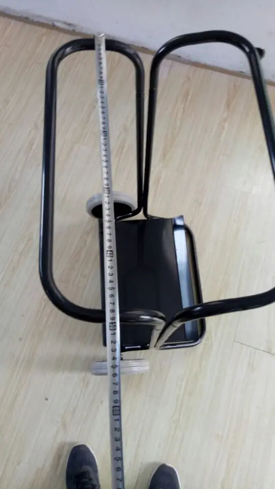 waste bag holder trolley cart with 2 wheels garbage rubbish bin foot operated trash waste bag holder